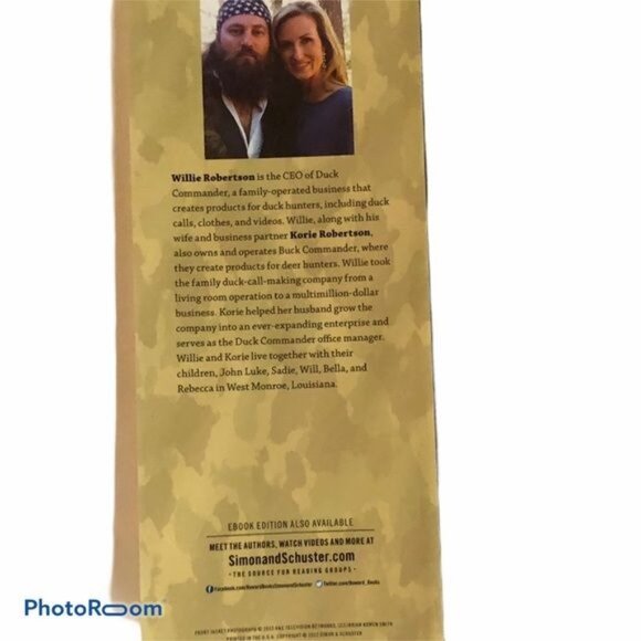 The duck commander family 2012 hardcover book dust cover READ - Picture 3 of 8